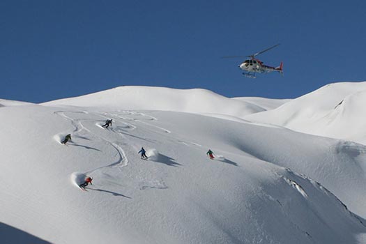 Heliskiing